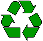 El símbolo del reciclaje es una banda de Möebius. Credit: blogsostenible.wordpress.com