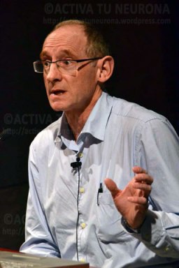 Juan Luis Mañes en un momento de la conferencia. Credit: ACTIVATUNEURONA