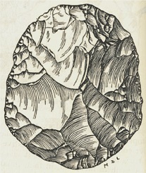 Ilustración firmada por Mary (Douglas) Leakey. Credit: http://slplibrowse.wordpress.com/