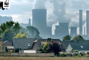 Planta térmica. Foto: © WWF-Canon/ Fritz Pölking, Andrew Kerr 