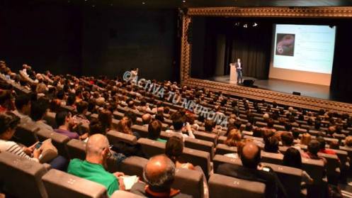 El repleto auditorio de Alhondiga Bilbao. Foto: © Izaskun Lekuona