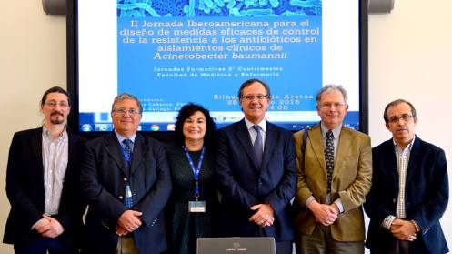 II Jornada Iberoamericana para el diseño de medidas eficaces de contro de la resistencia a los antibióticos en aislamientos clínicos de Acinetobacter baumannii